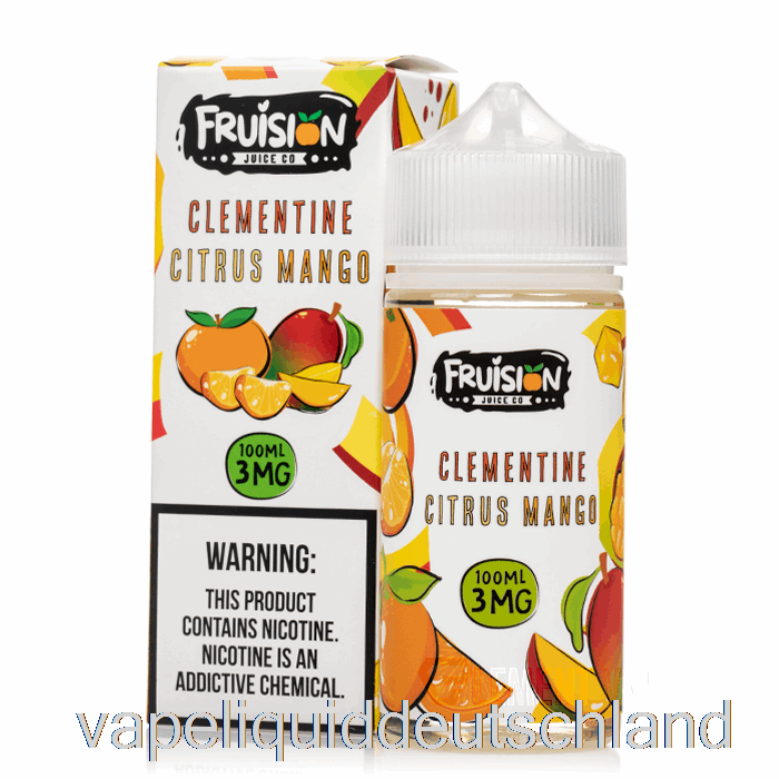 Clementine Citrus Mango - Fruchtsaft Co - 100 Ml 6 Mg Vape Deutschland